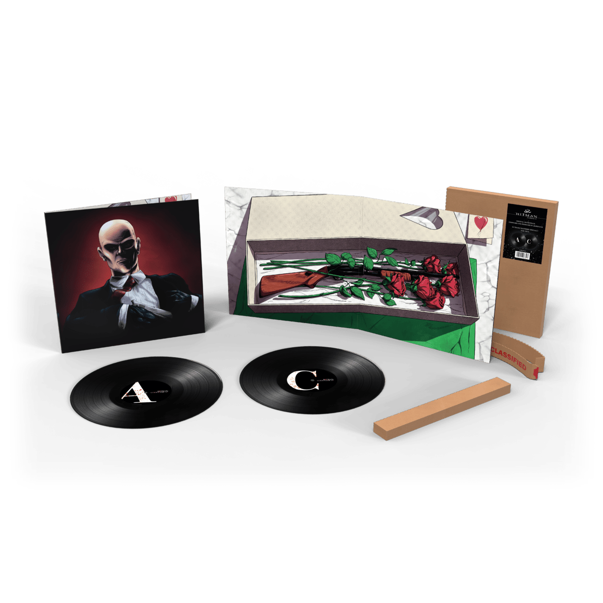 Hitman: Codename 47 (Original Soundtrack) Vinyle - 2LP - Vinyles - Laced Records - Shop Just for Games