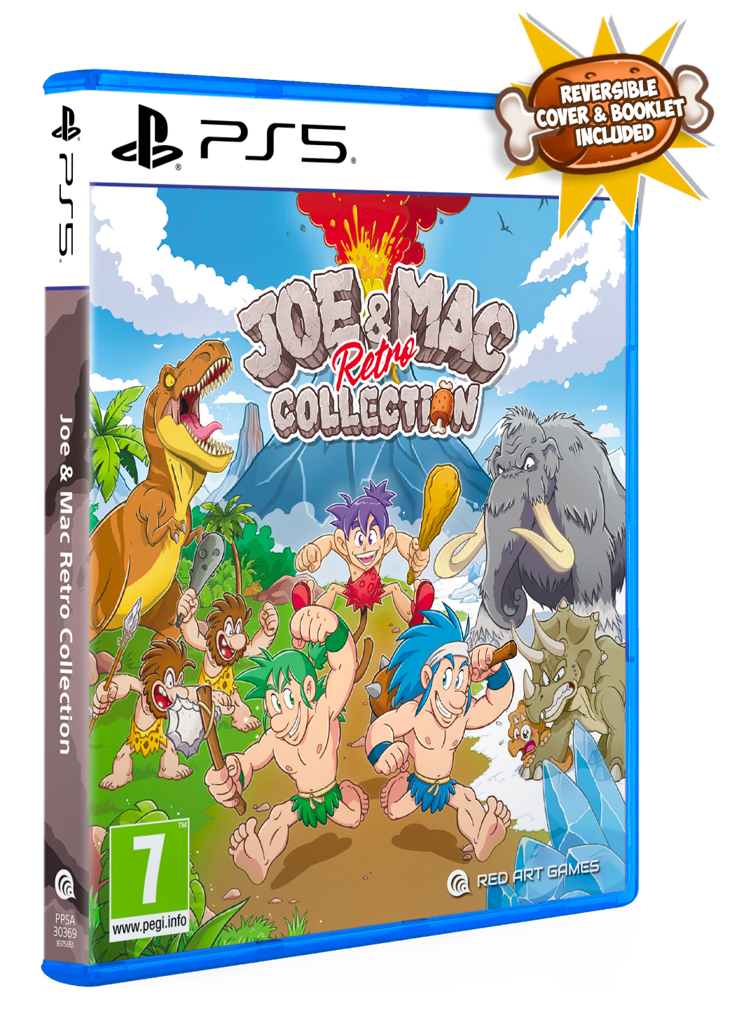 Joe & Mac Retro Collection PS5 - Jeux Vidéo Physique - Red Art Games - Shop Just for Games