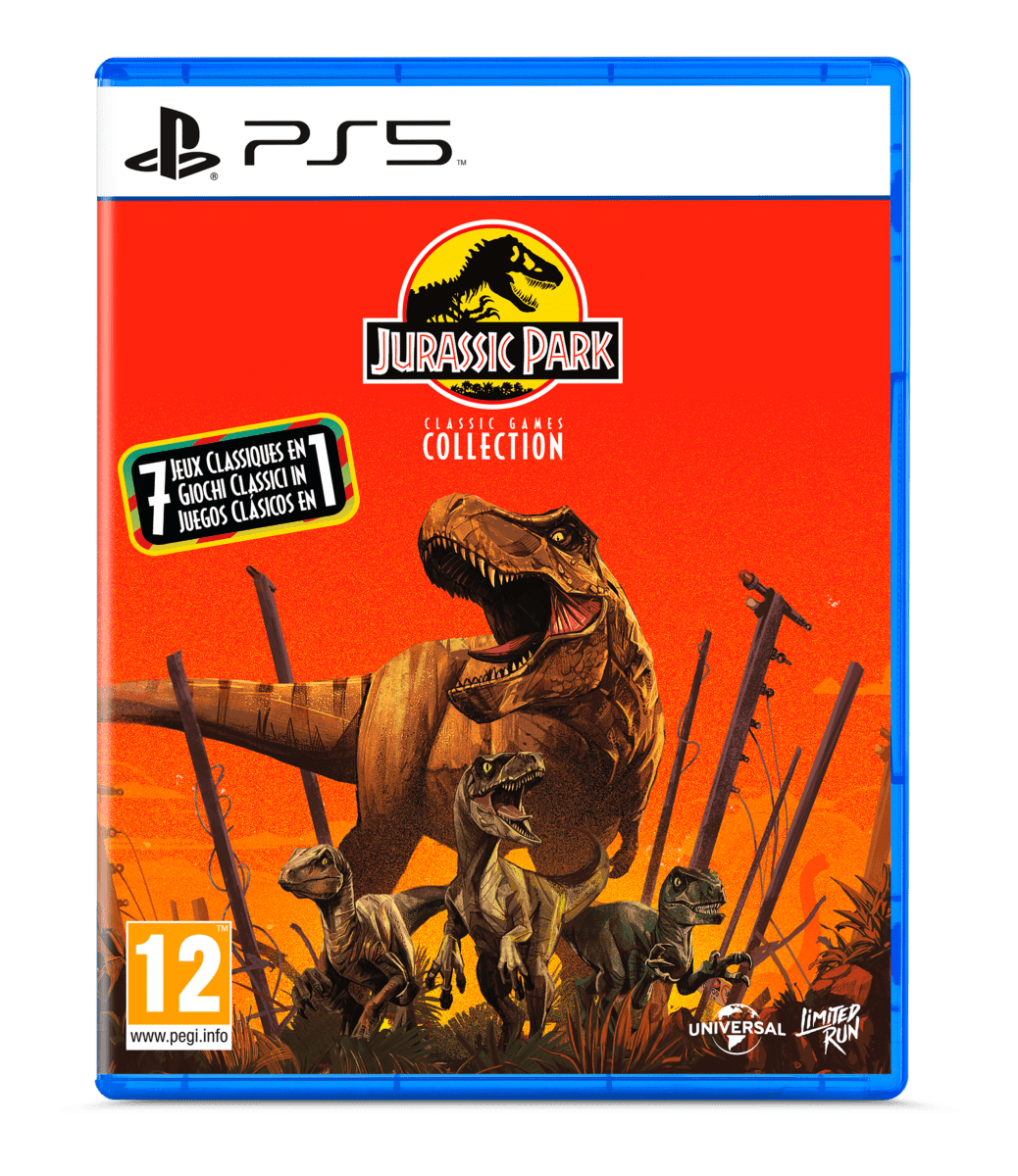 Jurassic Park Classic Games Collection PS5 - Jeux Vidéo Physique - LIMITED RUN - Shop Just for Games