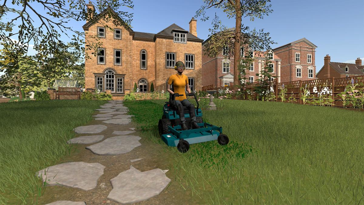 Lawn Mowing Simulator: Landmark Edition Nintendo SWITCH - Jeux Vidéo Physique - Astragon - Shop Just for Games