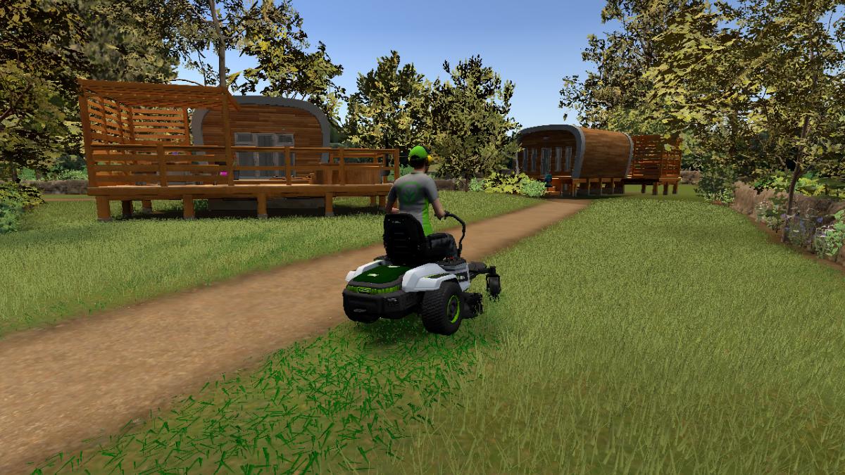Lawn Mowing Simulator: Landmark Edition Nintendo SWITCH - Jeux Vidéo Physique - Astragon - Shop Just for Games