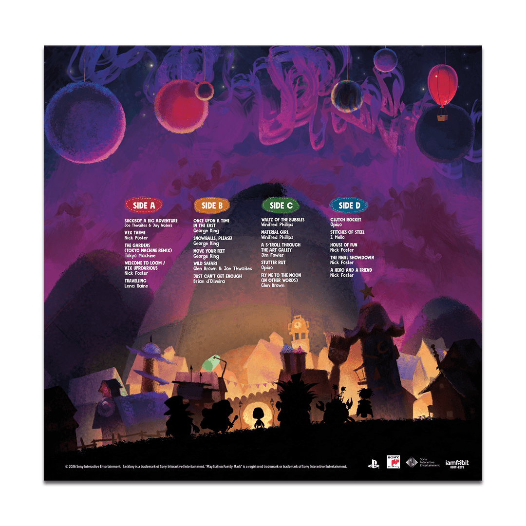 Little Big planet Vinyle 2LP - Vinyles - iam8bit - Shop Just for Games