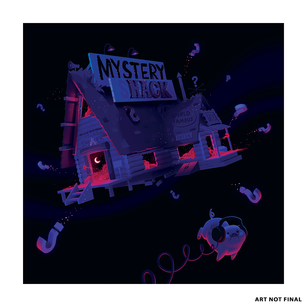 Lofi: Gravity Falls Vinyl Soundtrack 1LP - Vinyles - iam8bit - Shop Just for Games