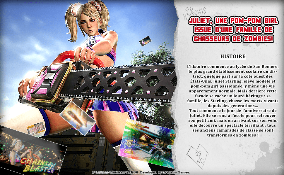 Lollipop Chainsaw RePOP PS5 - Jeux Vidéo Physique - Clear River Games - Shop Just for Games
