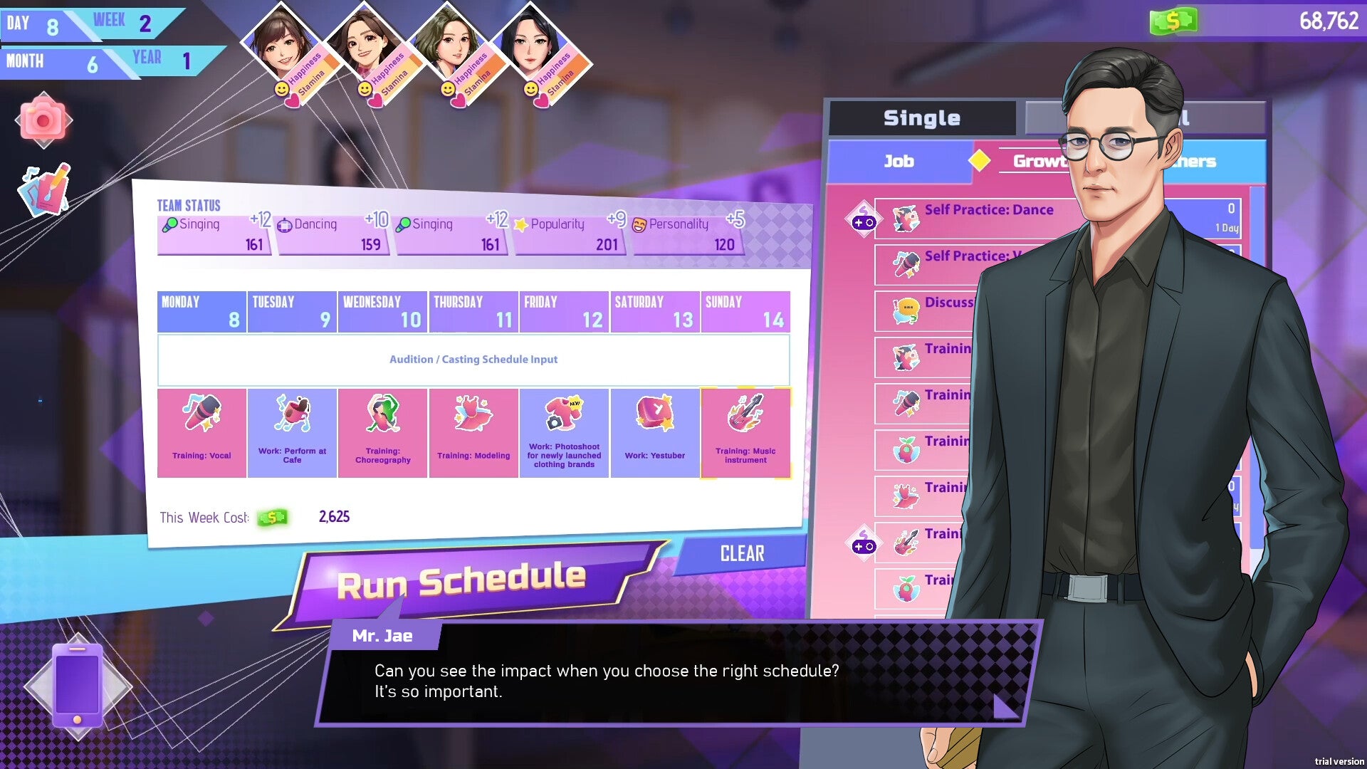 K-Pop-Idol-Geschichten: Der Weg zum Debüt auf der Nintendo Switch