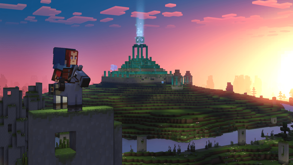 Minecraft Legends Deluxe Edition PS4 - Jeux Vidéo Physique - Mojang Studios - Shop Just for Games
