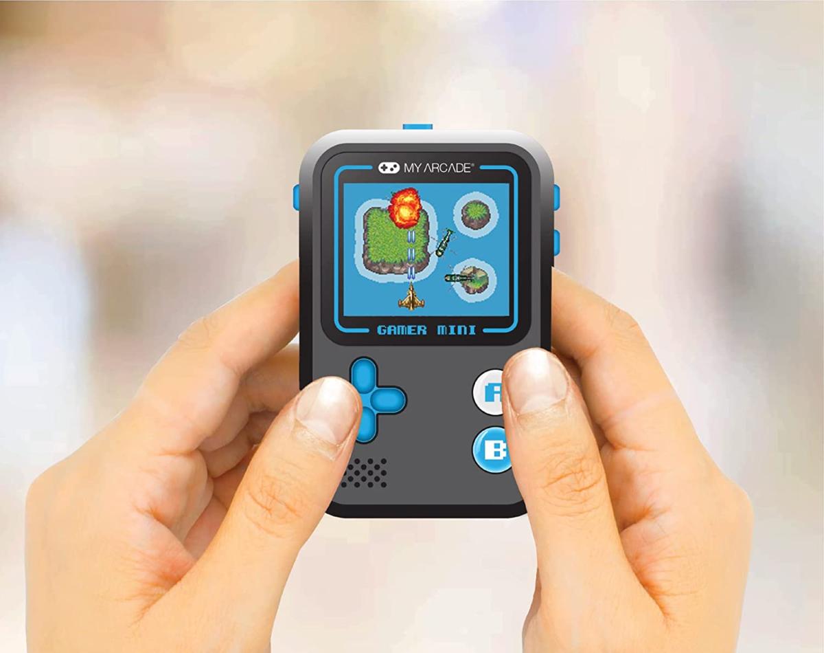 My Arcade - Gamer mini classique console de poche - Bleu/noir - Console portable - My Arcade - Shop Just for Games