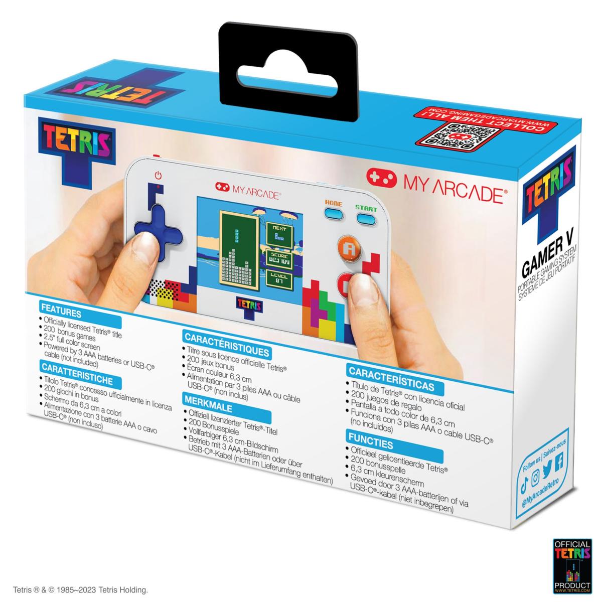 My Arcade - Gamer V PRO Tetris - Mini Console Portable Retro - Console portable - My Arcade - Shop Just for Games
