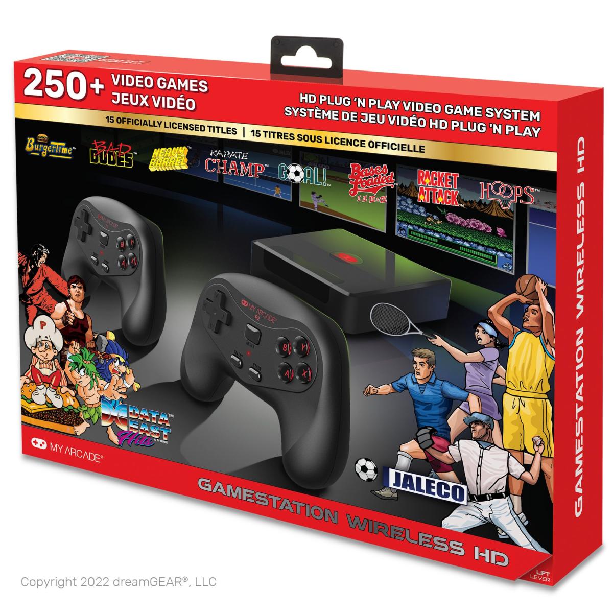 My Arcade - Gamestation Wireless HD - Data East & Jaleco Hits inclus + 250 Jeux Rétro - Console - My Arcade - Shop Just for Games