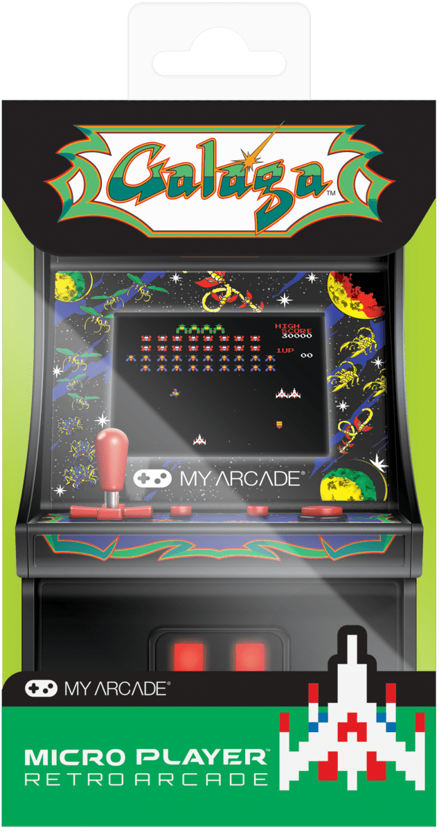 My Arcade - Micro Player Galaga - Console portable - My Arcade - Shop Just for Games