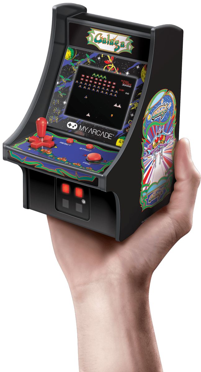 My Arcade - Micro Player Galaga - Console portable - My Arcade - Shop Just for Games