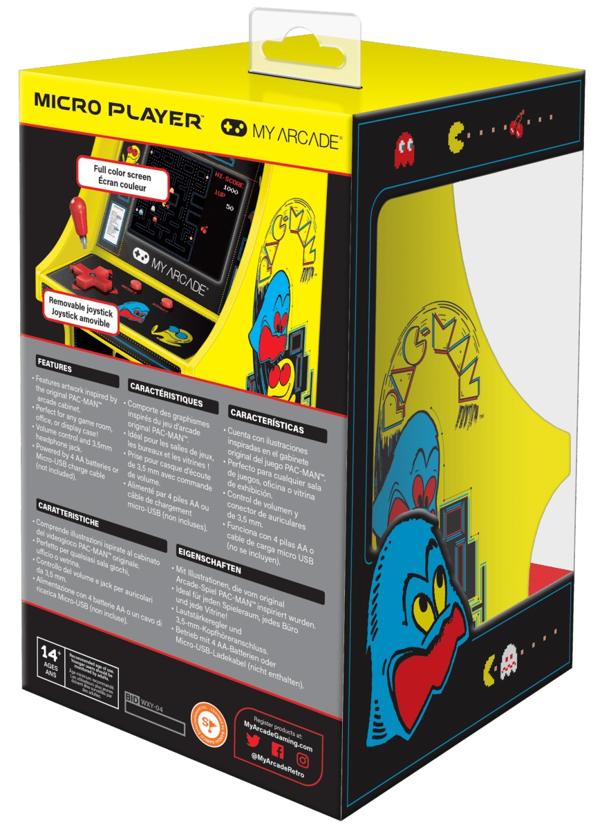My Arcade - Micro Player Pac - Man - Console portable - My Arcade - Shop Just for Games