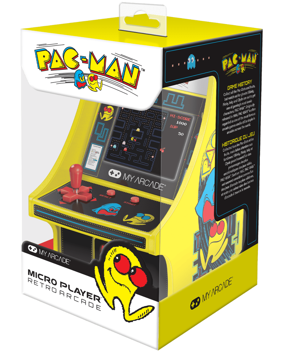 My Arcade - Micro Player Pac - Man - Console portable - My Arcade - Shop Just for Games