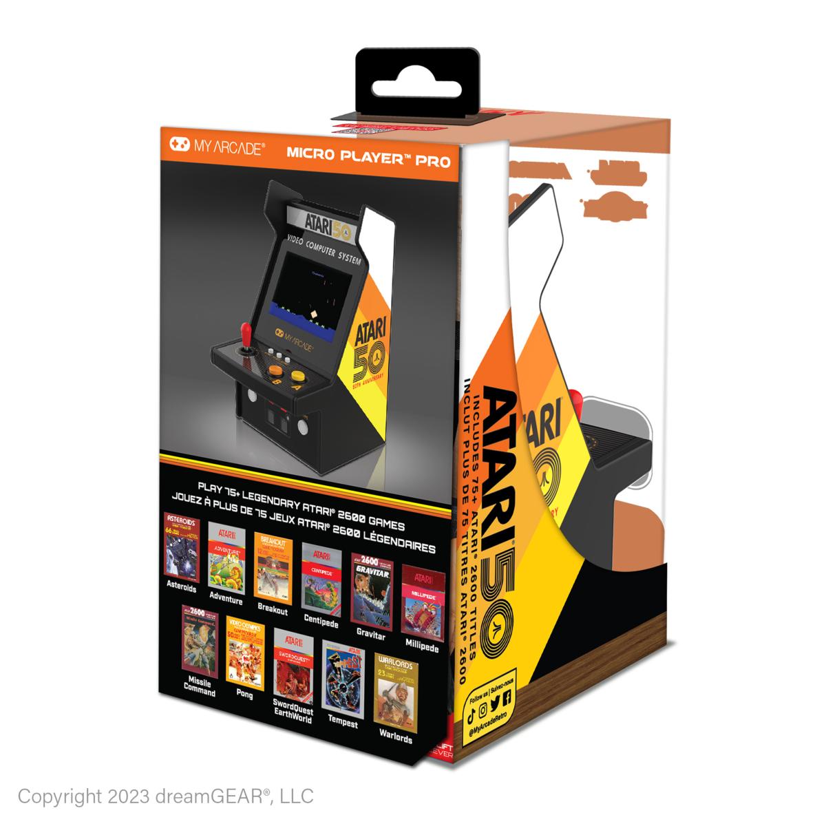 My Arcade - Micro Player PRO Atari 50th Anniversary (100 jeux en 1) - Console portable - My Arcade - Shop Just for Games