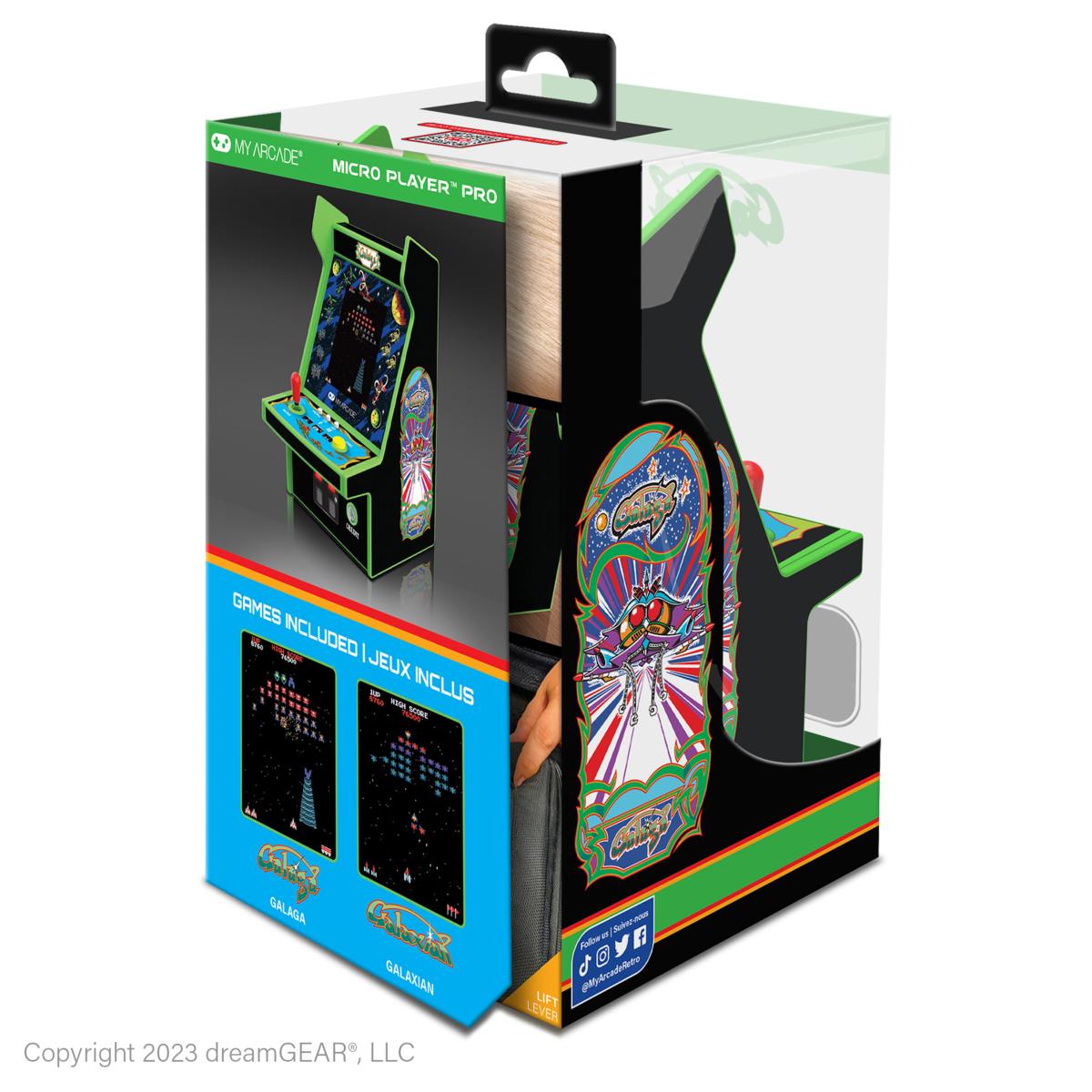My Arcade - Micro Player PRO Galaga & Galaxian Bandai - Namco - Mini Borne Retro - Console portable - My Arcade - Shop Just for Games