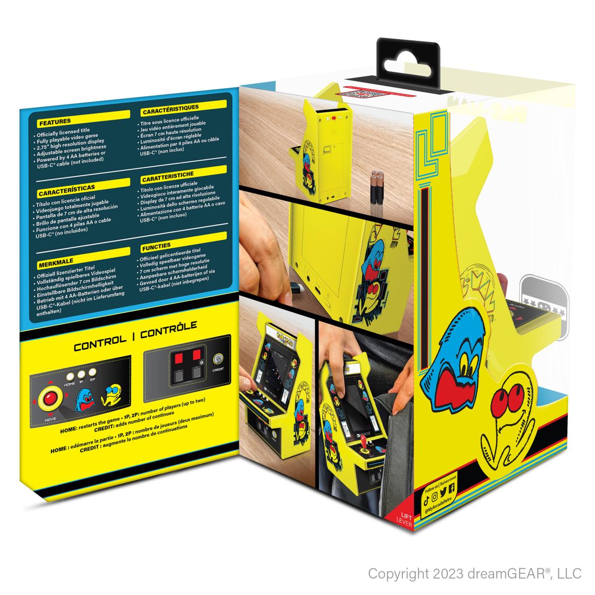 My Arcade - Micro Player PRO Pac - Man - Console portable - My Arcade - Shop Just for Games