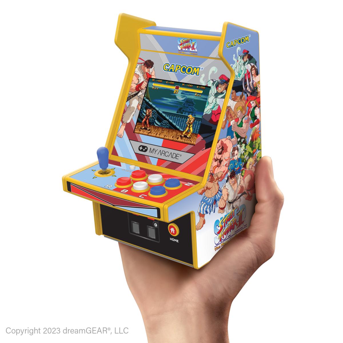 My Arcade - Micro Player PRO Super Street Fighter II - Console portable - My Arcade - Shop Just for Games
