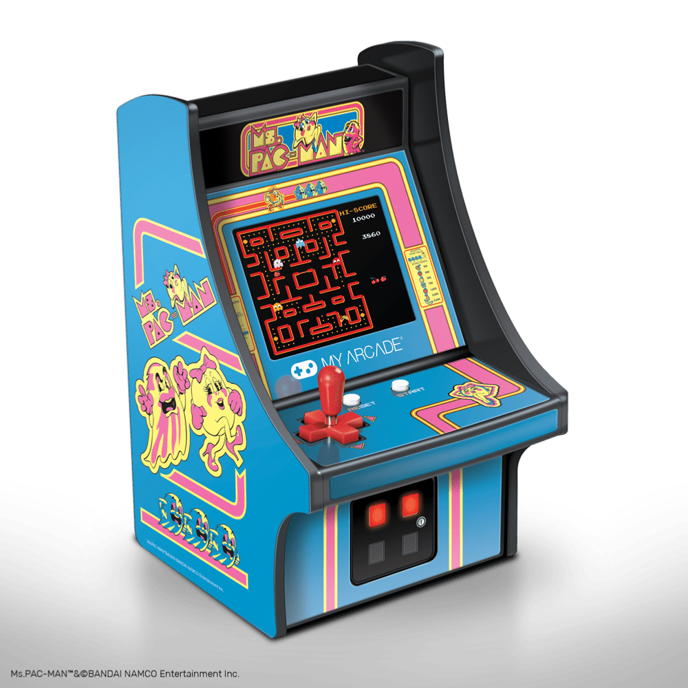 My Arcade - Ms. Pac - Man Micro Player - Console portable - My Arcade - Shop Just for Games