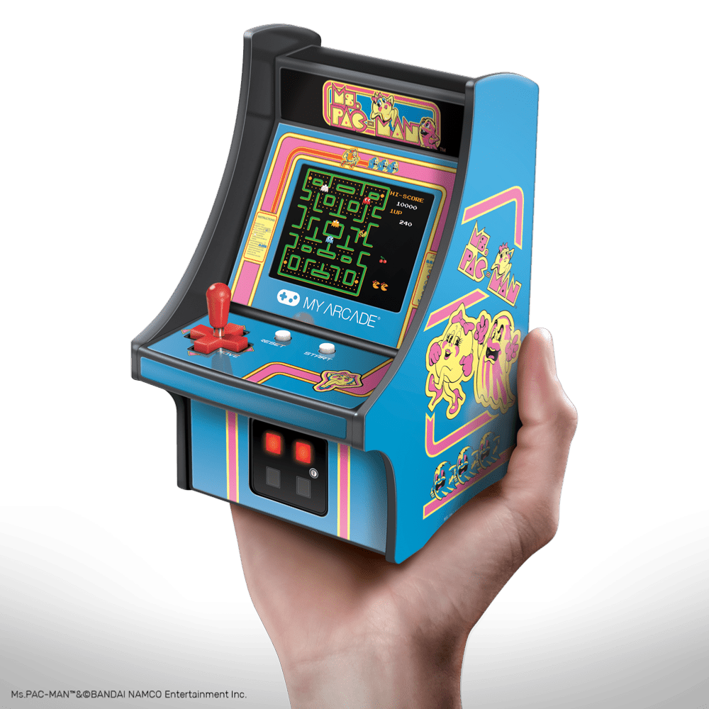 My Arcade - Ms. Pac - Man Micro Player - Console portable - My Arcade - Shop Just for Games