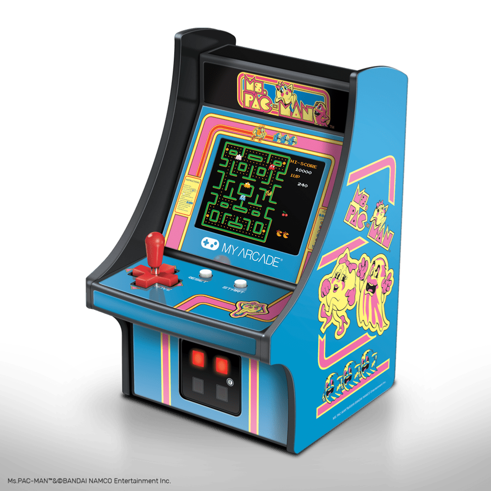 My Arcade - Ms. Pac - Man Micro Player - Console portable - My Arcade - Shop Just for Games