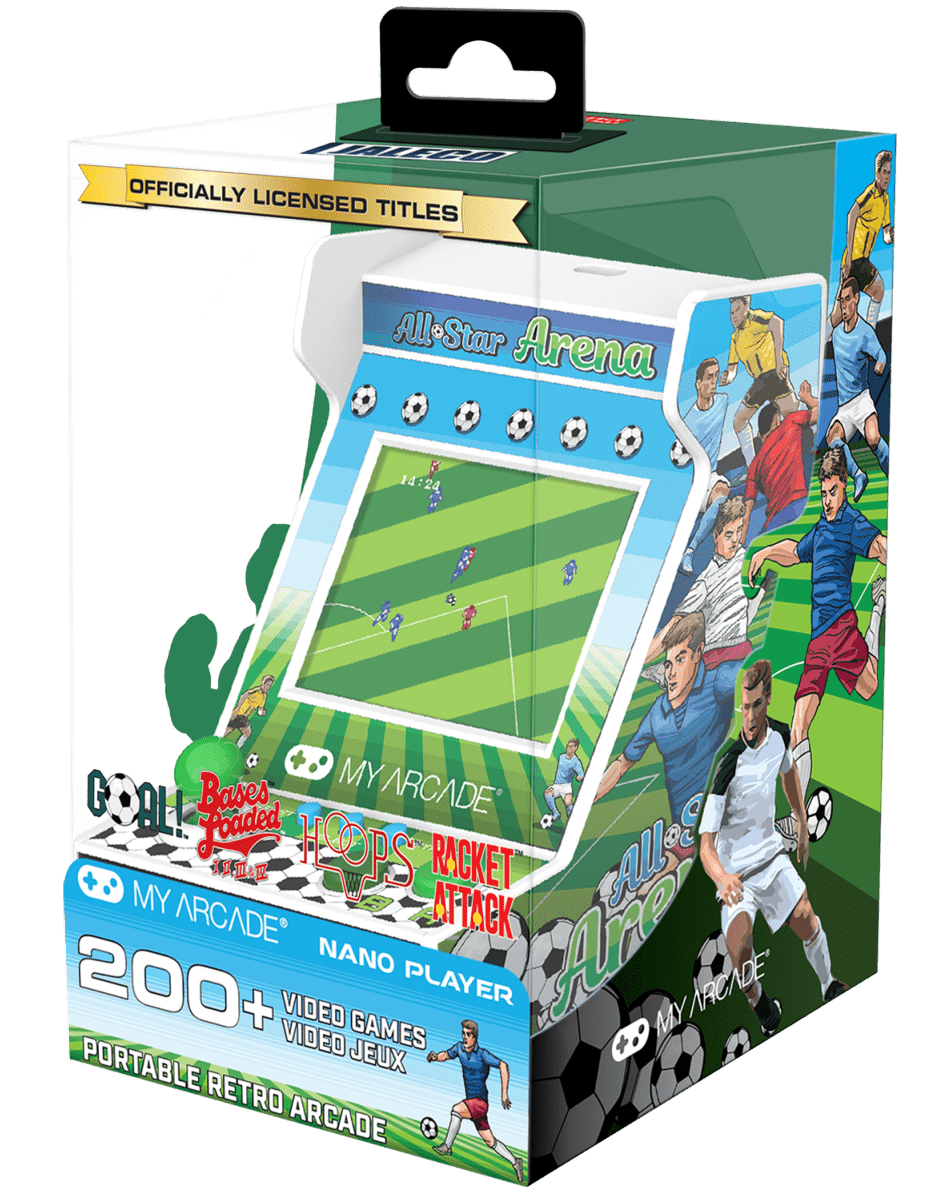 My Arcade - Nano Player All - Star Arena (207 Games in 1) - Console portable - My Arcade - Shop Just for Games