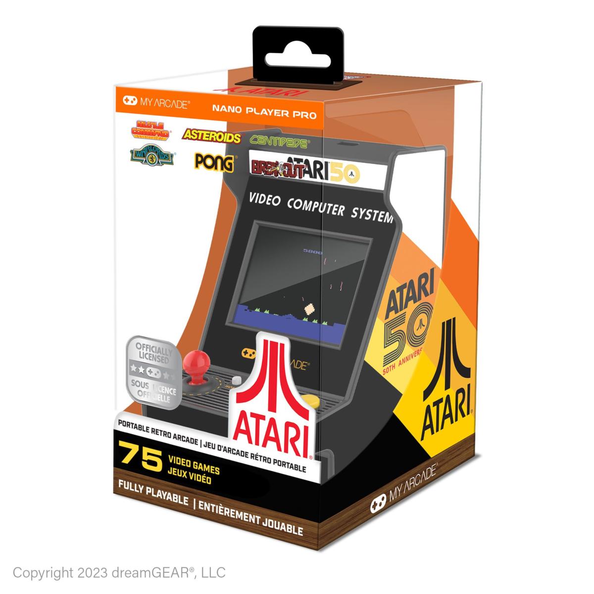 My Arcade - Nano Player PRO Atari 50th Anniversary (75 jeux intégrés) - Console portable - My Arcade - Shop Just for Games
