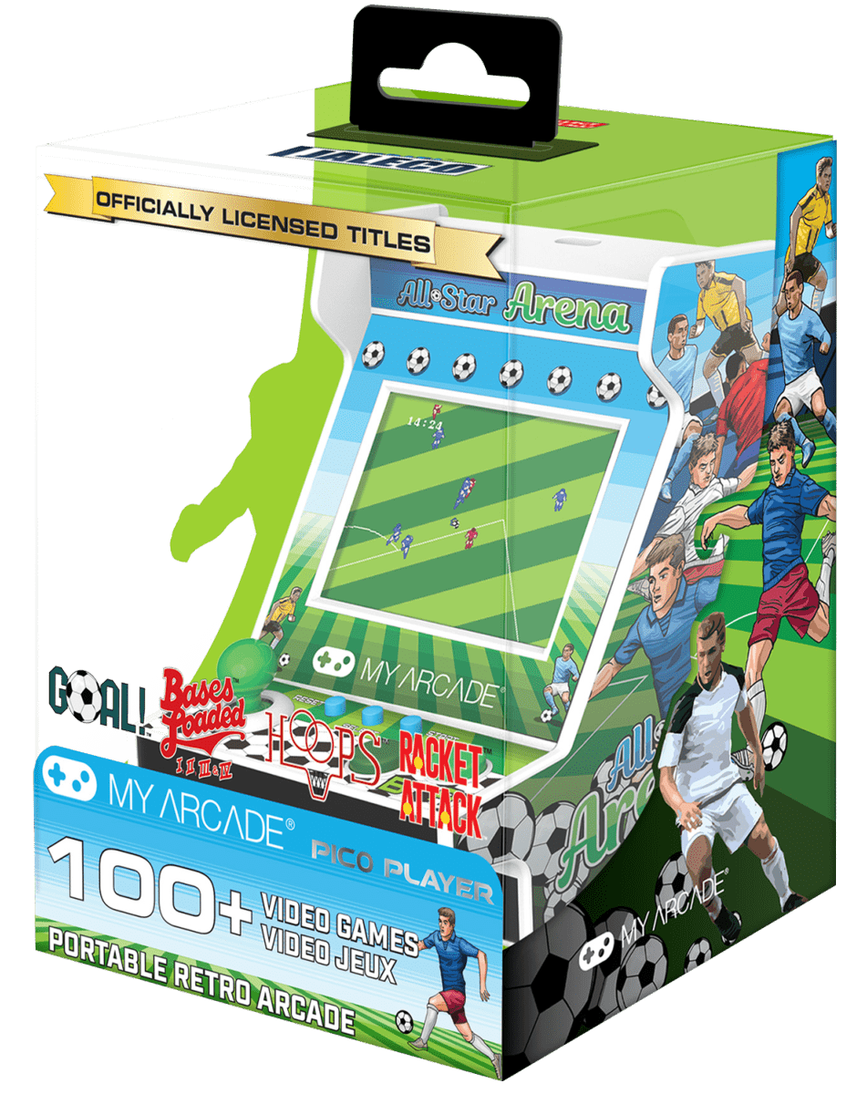 My Arcade - Pico Player All - Star Arena (107 Games in 1) - Console portable - My Arcade - Shop Just for Games