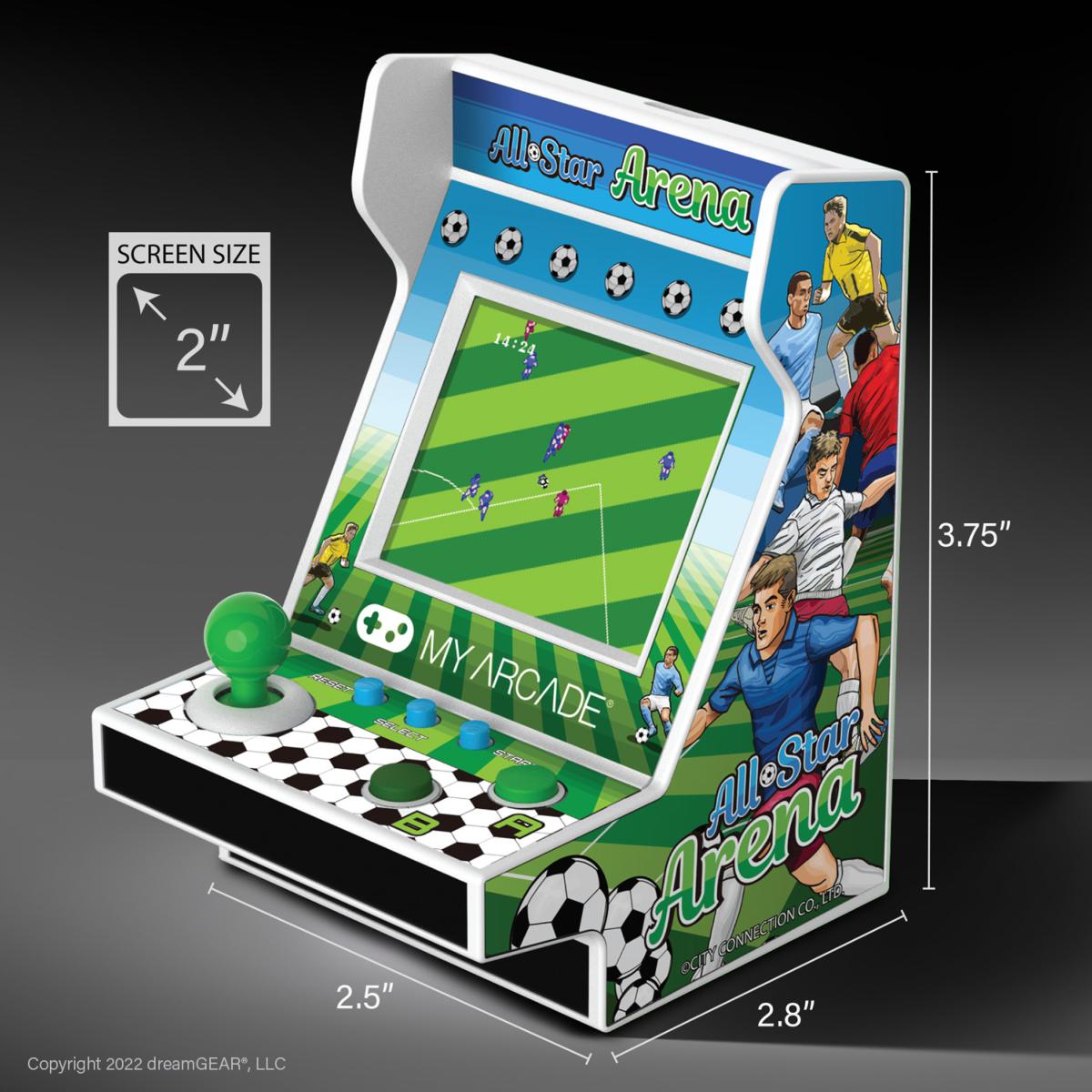 My Arcade - Pico Player All - Star Arena (107 Games in 1) - Console portable - My Arcade - Shop Just for Games