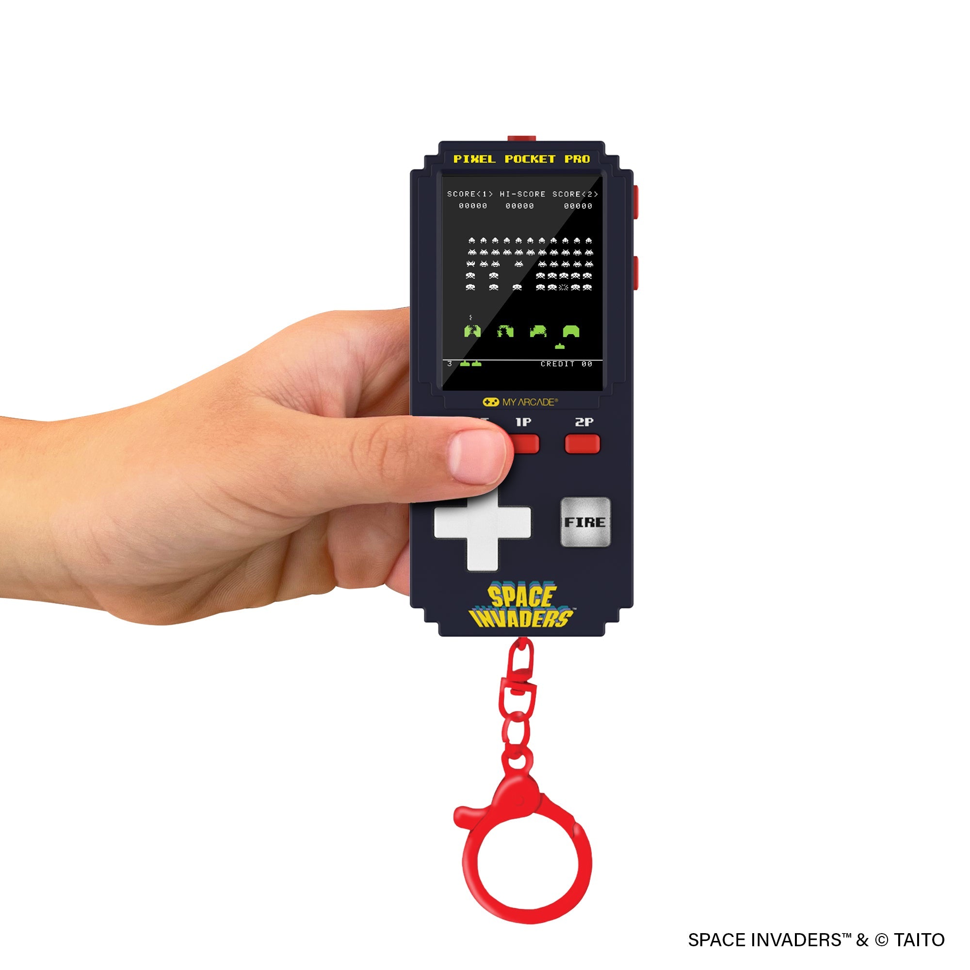 My Arcade Pixel Pocket Pro Space Invaders - Console portable - My Arcade - Shop Just for Games