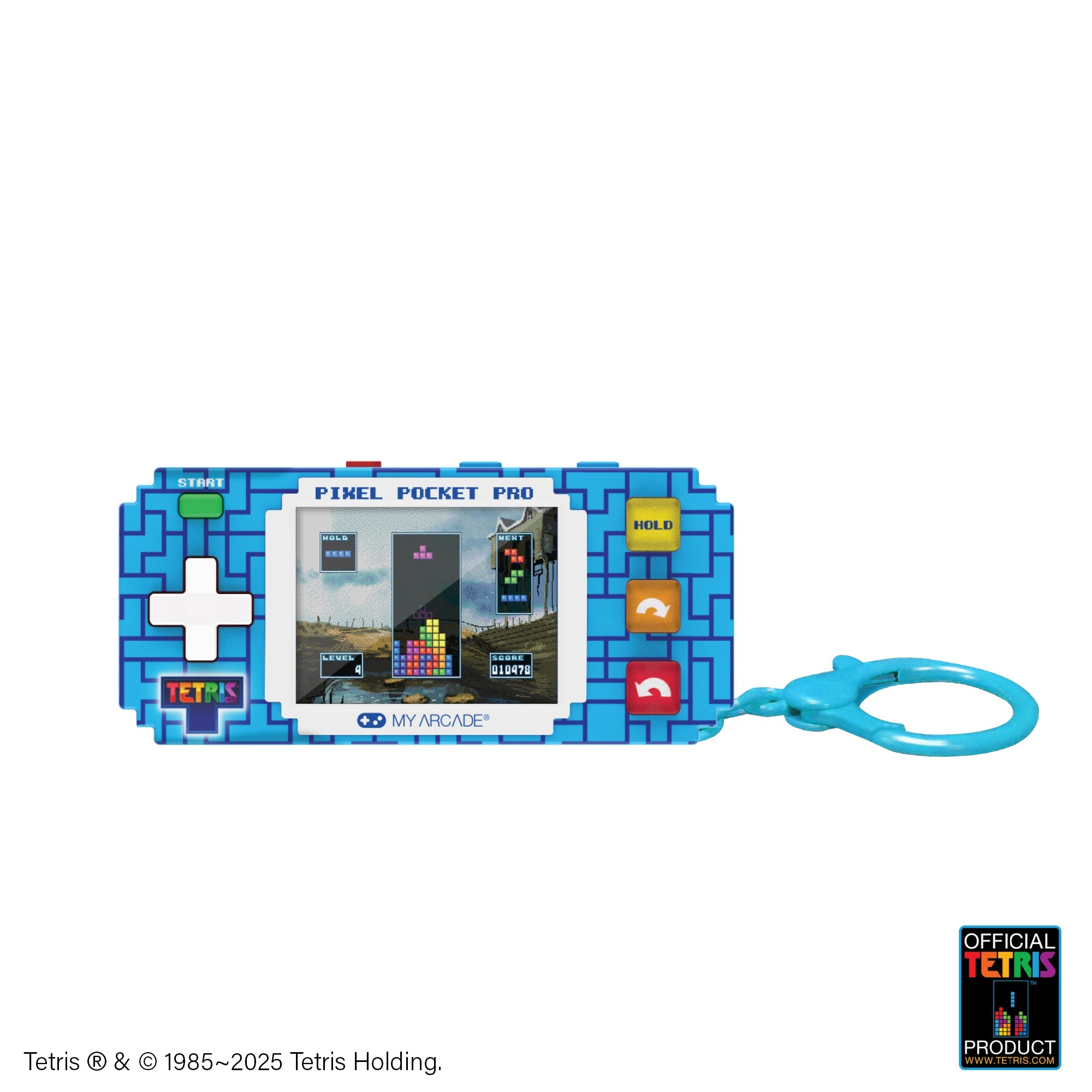 My Arcade Pixel Pocket Pro Tetris - Console portable - My Arcade - Shop Just for Games