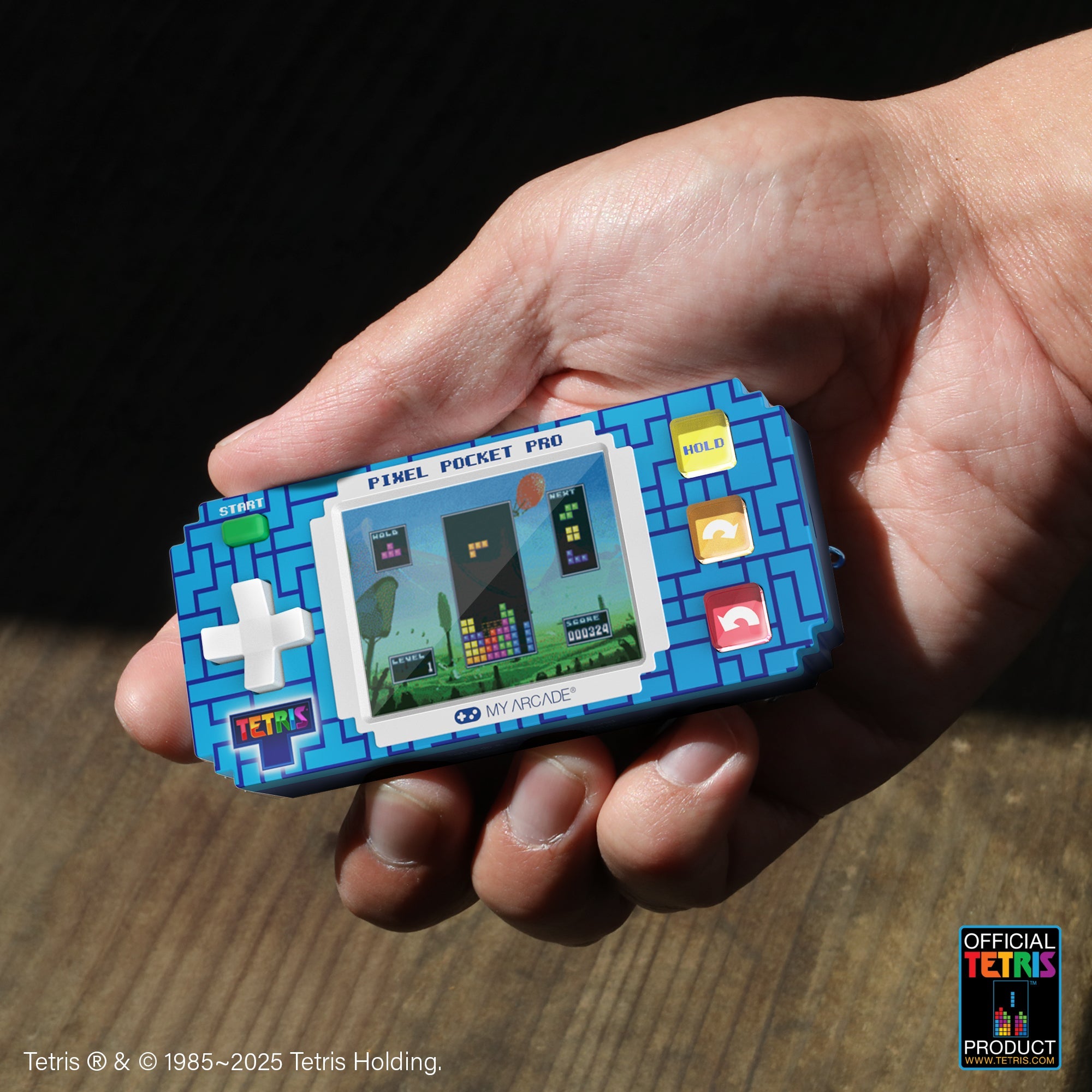 My Arcade Pixel Pocket Pro Tetris - Console portable - My Arcade - Shop Just for Games