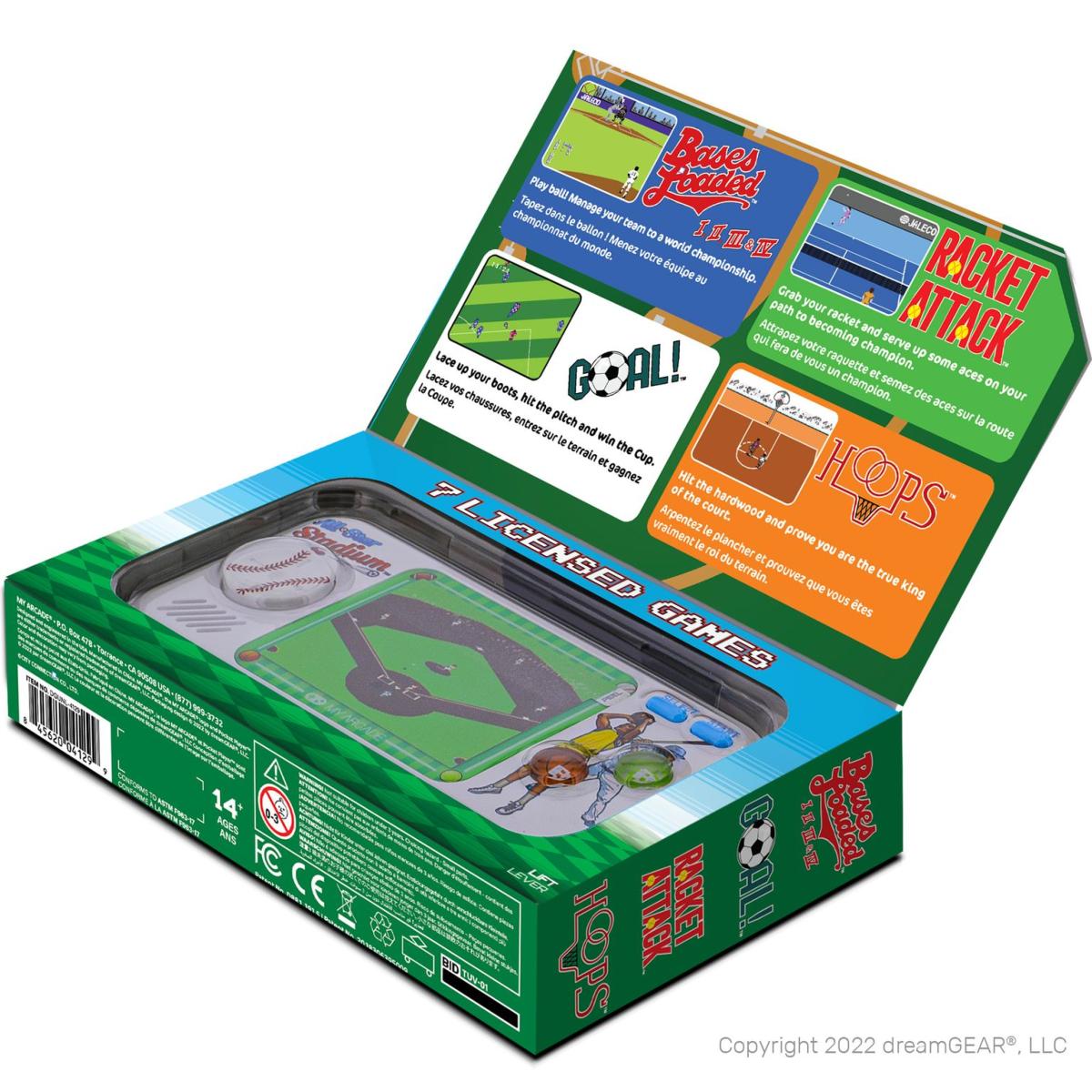 My Arcade - Pocket Player All - Star Stadium - Console de Jeu Portable - 307 Jeux en 1 - Console portable - My Arcade - Shop Just for Games