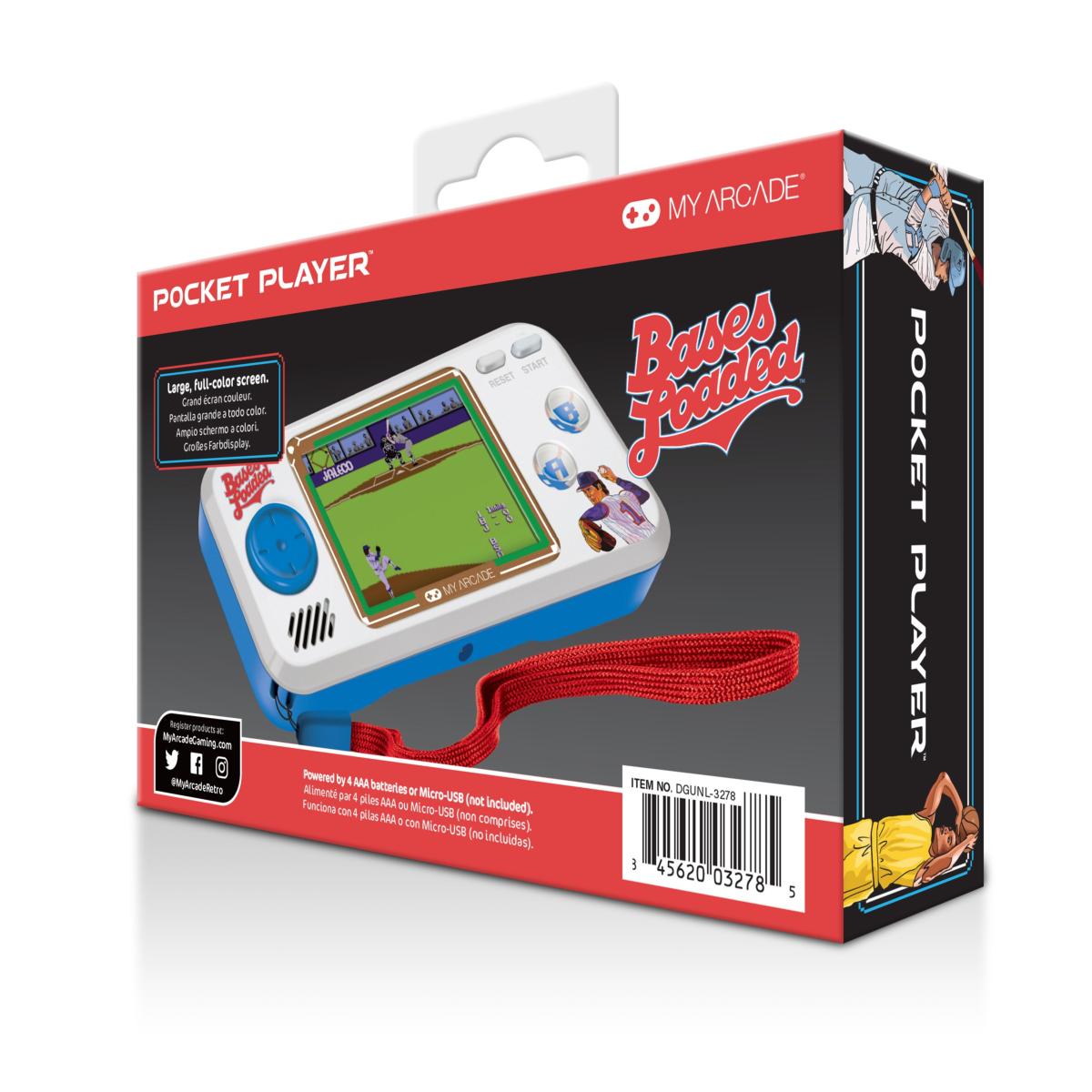 My Arcade - Pocket Player Bases Loaded - Console de Jeu Portable - 7 Jeux en 1 - Console portable - My Arcade - Shop Just for Games