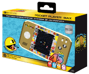 My Arcade - Pocket Player Max Pac - Man 45th Anniversary - Console portable - My Arcade - Shop Just for Games