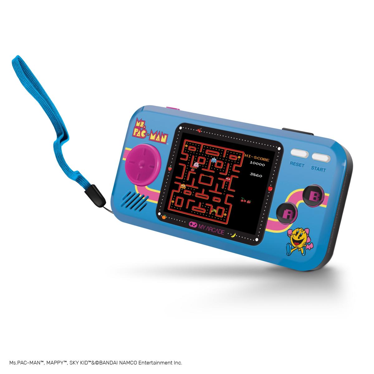 My arcade - Pocket Player Ms. Pac - Man - Portable Gaming - 3 Games in 1 - Console portable - My Arcade - Shop Just for Games