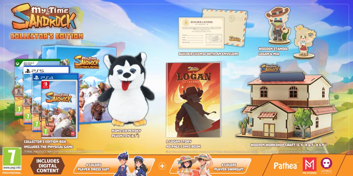 My Time at Sandrock Collector's Editon Xbox Series X / Xbox One - Jeux Vidéo Physique - NUMSKULL - Shop Just for Games