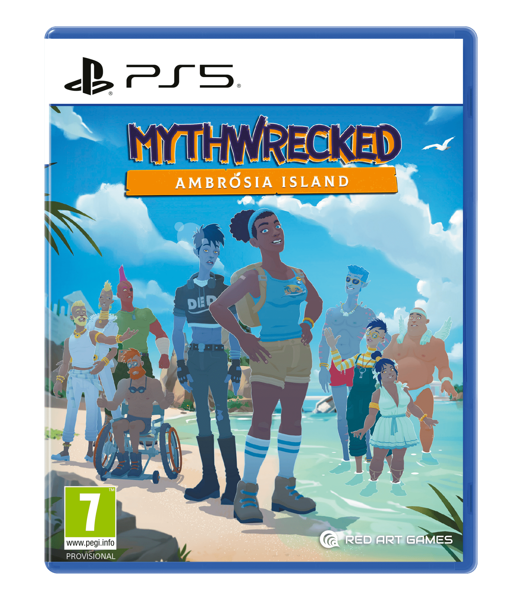 Mythwrecked Ambrosia Island PS5 - Jeux Vidéo Physique - Red Art Games - Shop Just for Games
