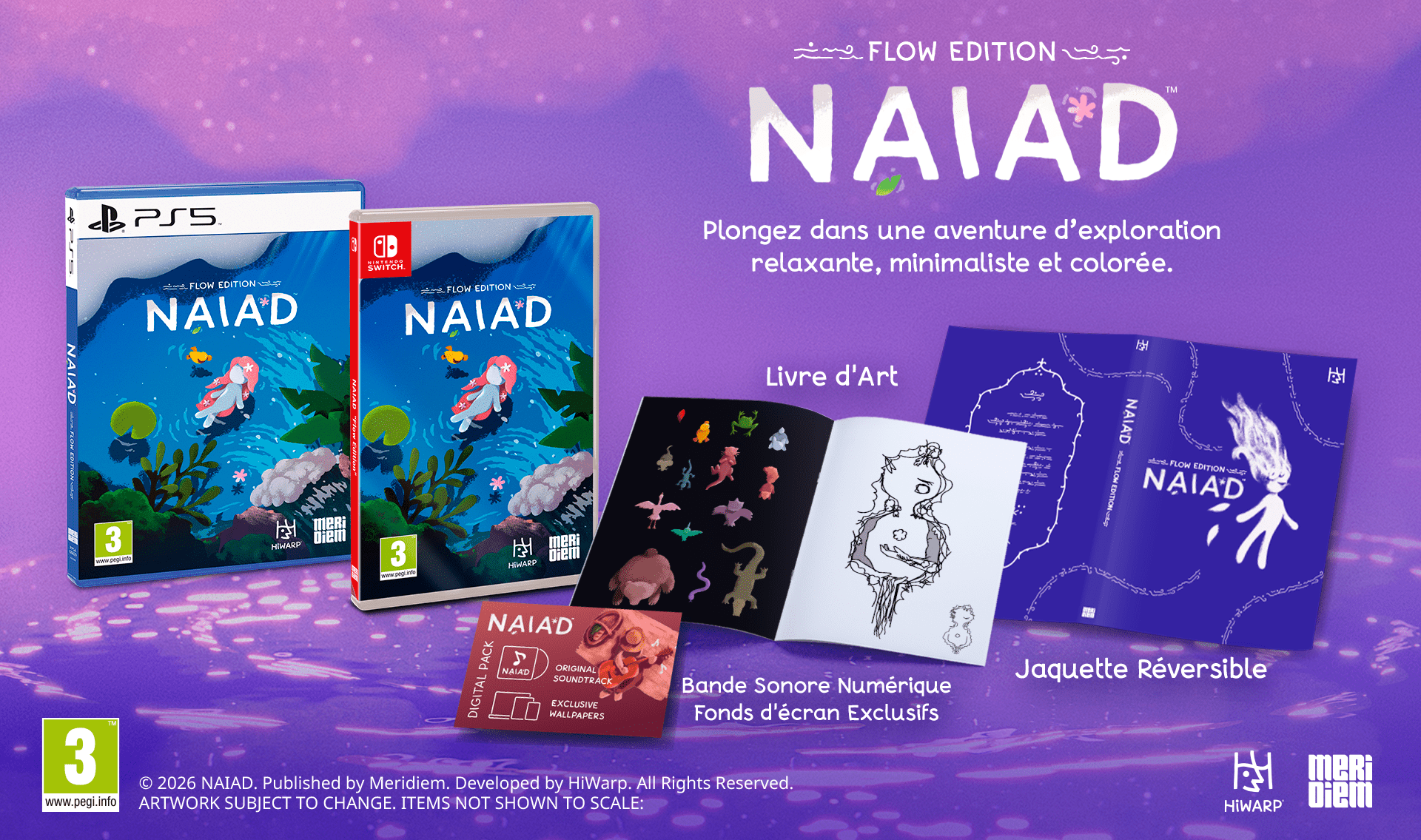Naiad Flow Edition SWITCH - Jeux Vidéo Physique - Meridiem - Shop Just for Games