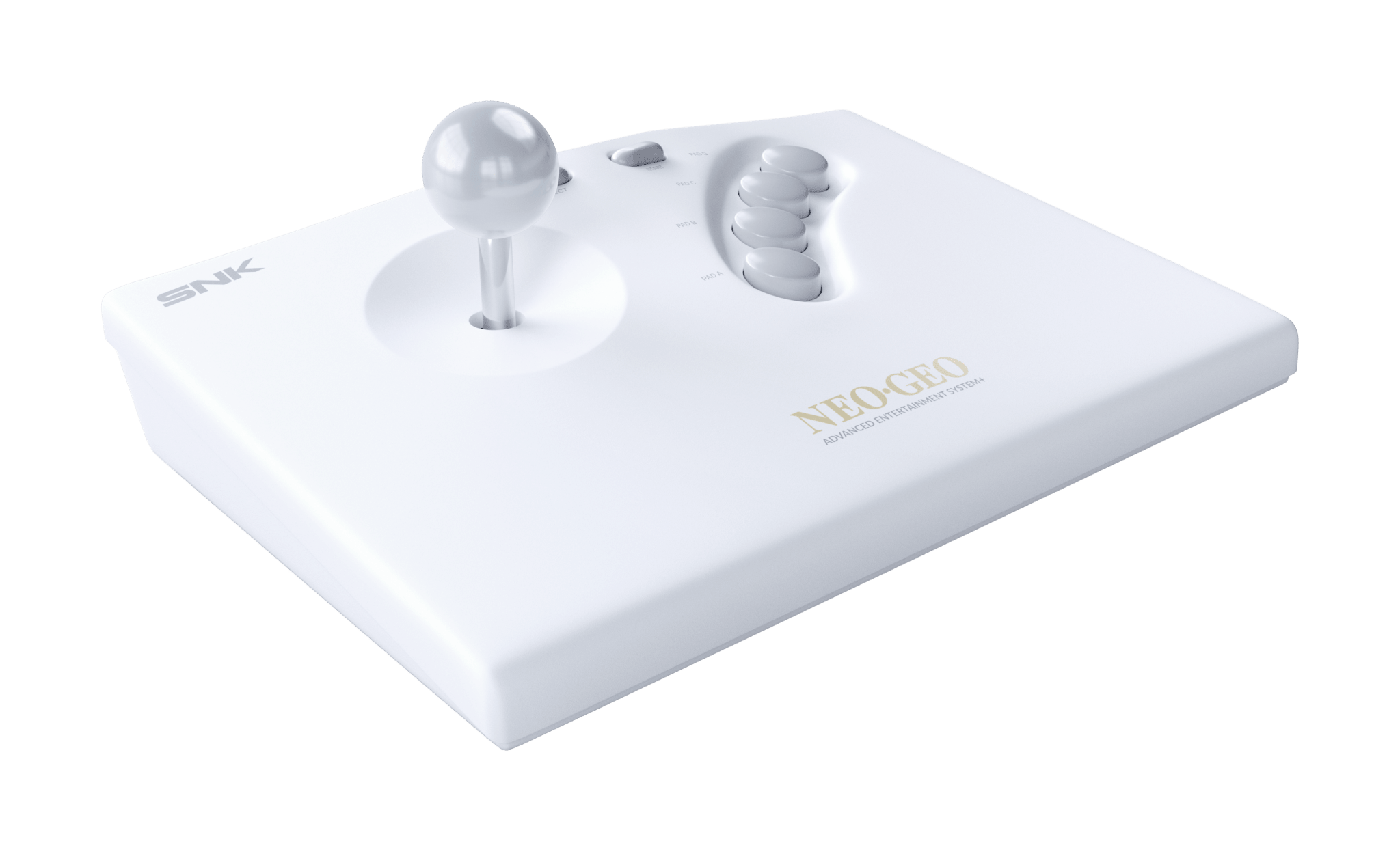 NEO GEO AES+ Arcade Stick sans fil Blanc - Console portable - SNK - Shop Just for Games