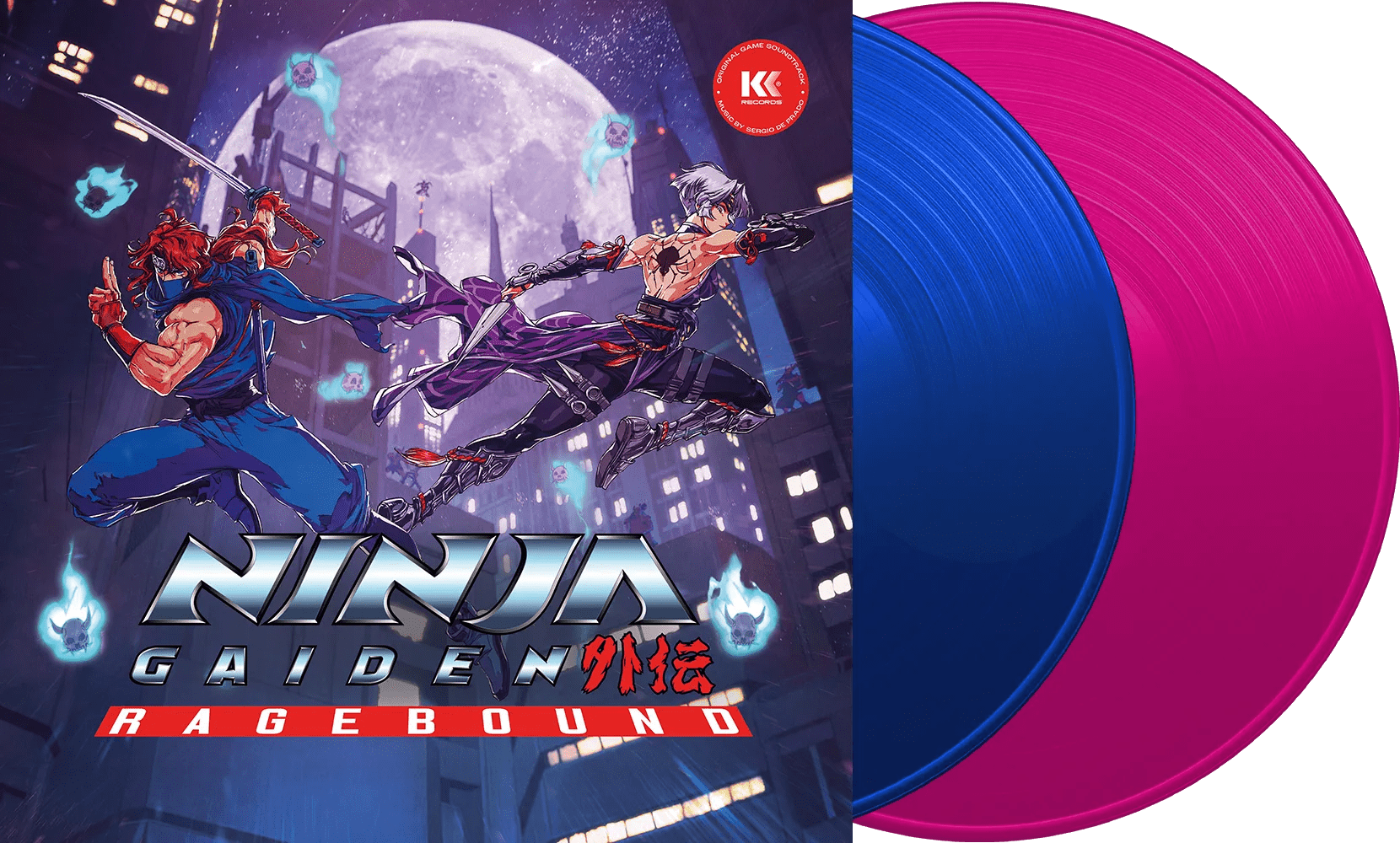 Ninja Gaiden - Ragebound OST Vinyle 2LP - Vinyles - BIGWAX - Shop Just for Games