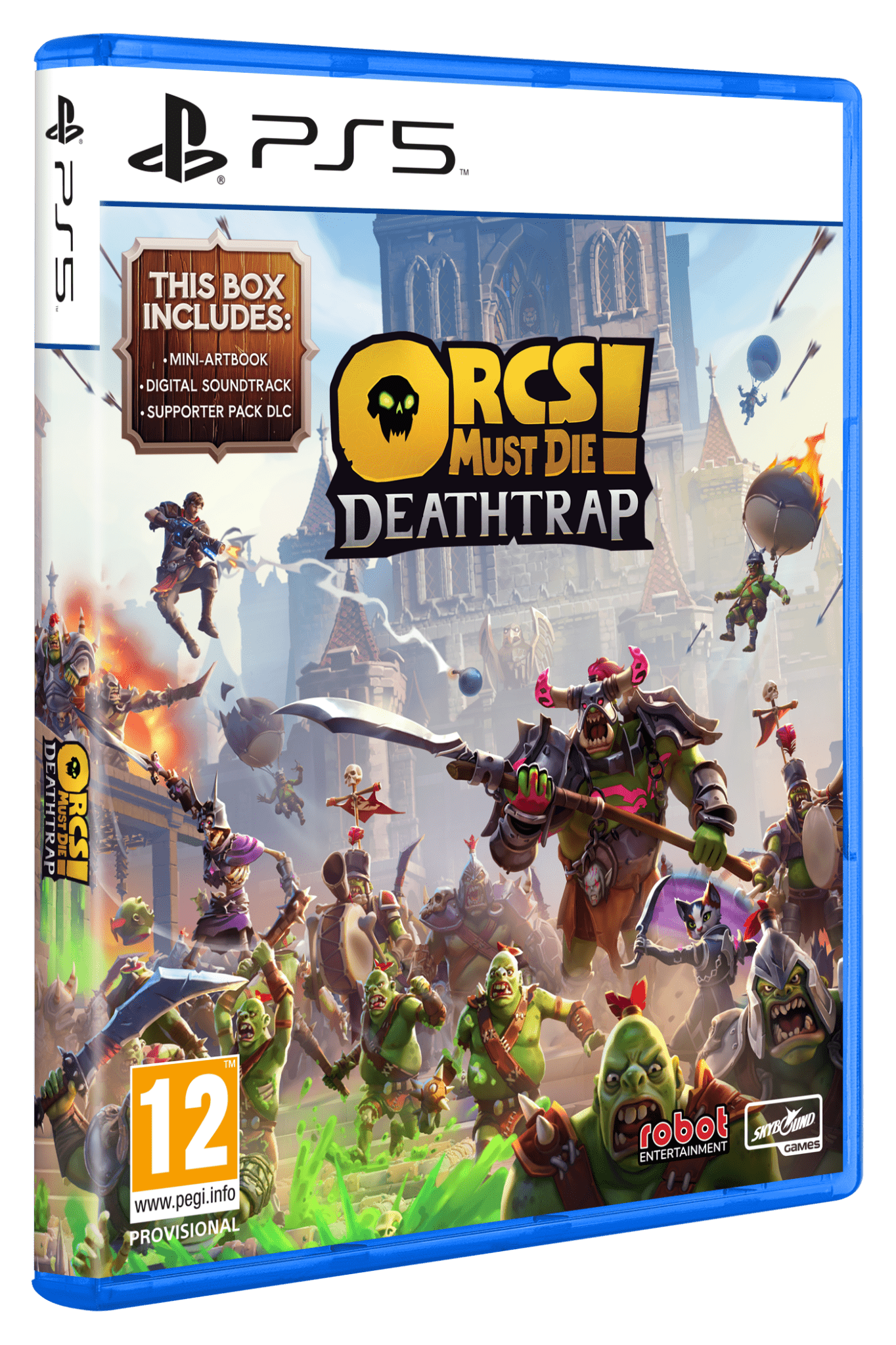 Orc Must Die! Deathtrap PS5 - Jeux Vidéo Physique - SKYBOUND - Shop Just for Games