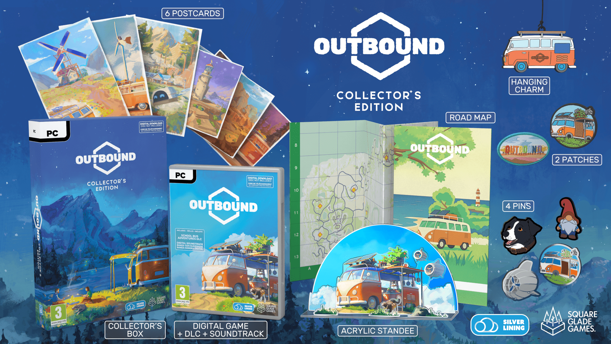 Outbound Collector's Edition PC - Jeux Vidéo Physique - SILVER LINING - Shop Just for Games