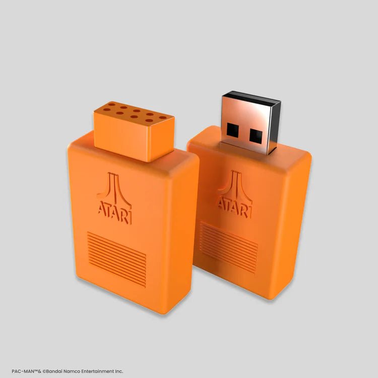 Pac - Man CX - 40+ Joystick sans fil - Orange Clyde - Manettes - Atari - Shop Just for Games