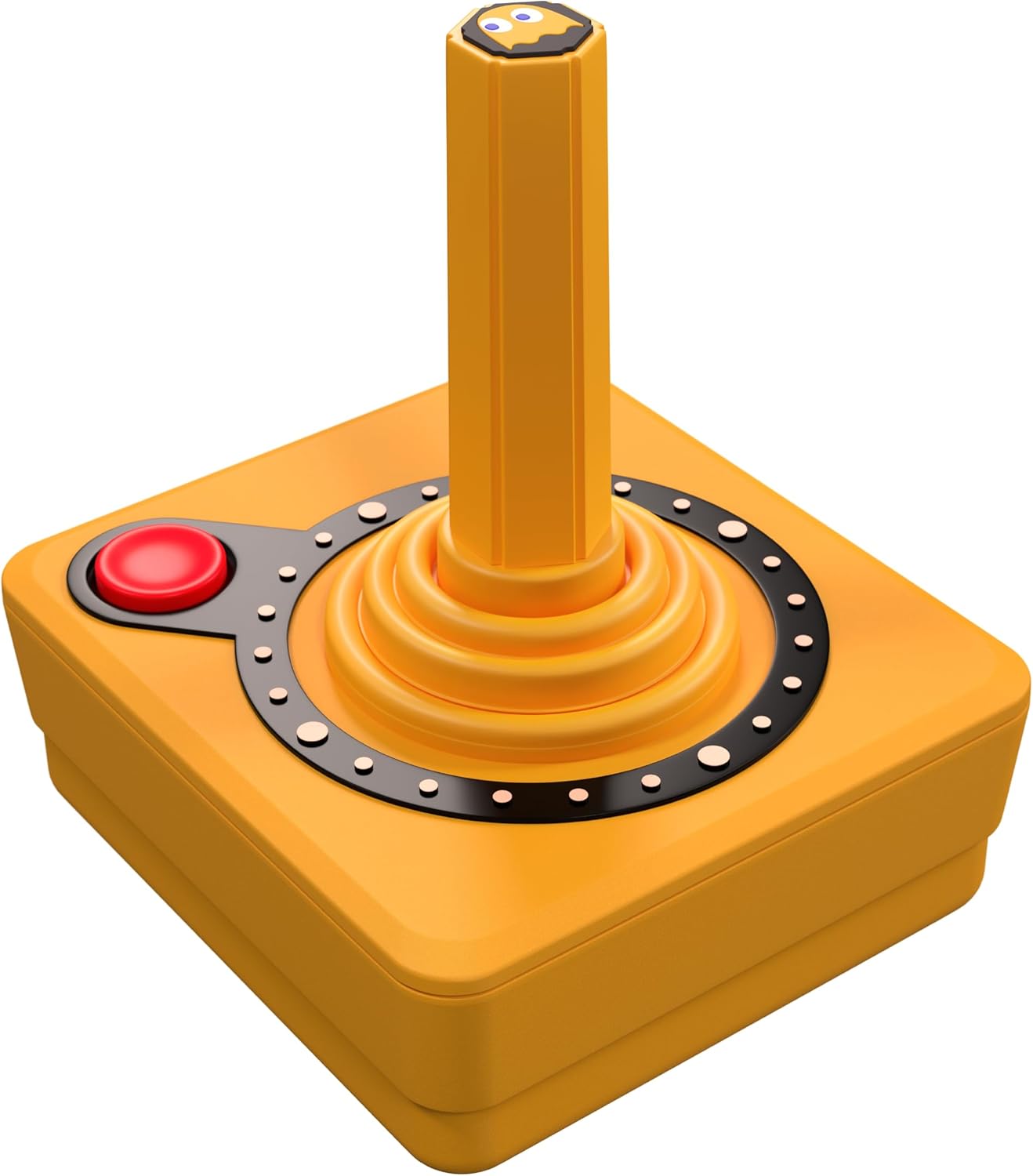 Pac - Man CX - 40+ Joystick sans fil - Orange Clyde - Manettes - Atari - Shop Just for Games