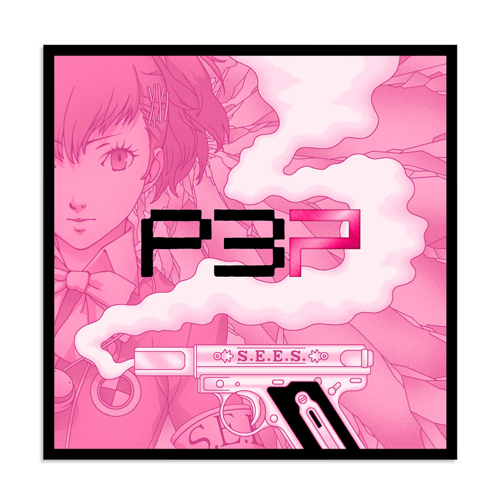 Persona 3 Portable Rose Vinyle - 1LP - Vinyles - iam8bit - Shop Just for Games