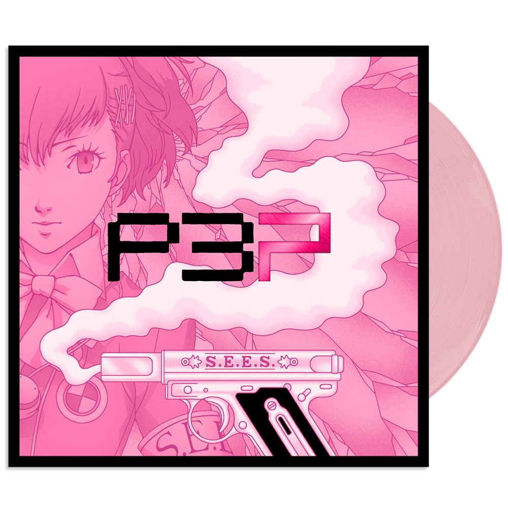 Persona 3 Portable Rose Vinyle - 1LP - Vinyles - iam8bit - Shop Just for Games