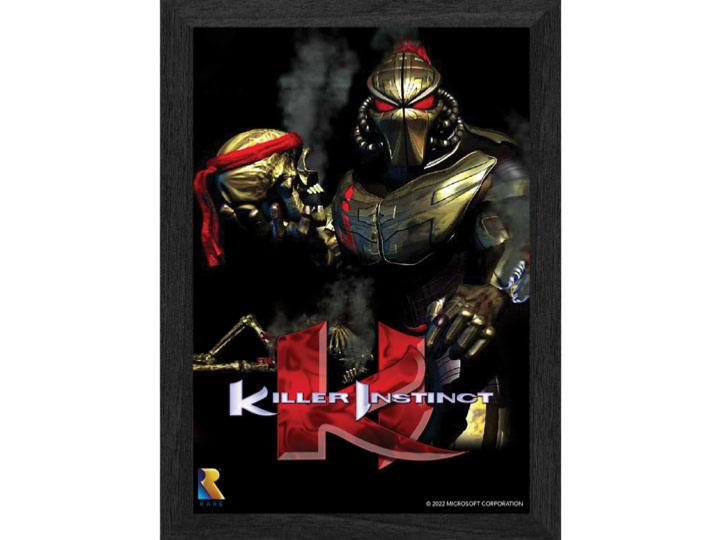Pixel Frames Plax Killer Instinct - Lenticular Frame - Pixel Frames - Level Up Labs - Shop Just for Games