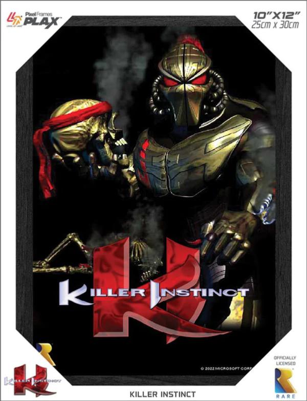 Pixel Frames Plax Killer Instinct - Lenticular Frame - Pixel Frames - Level Up Labs - Shop Just for Games