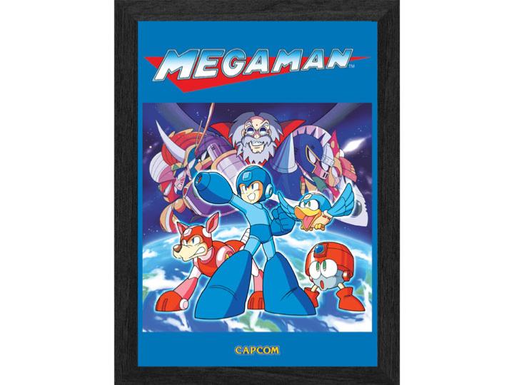 Pixel Frames Plax Mega Man Mr X - Lenticular Frame - Pixel Frames - Level Up Labs - Shop Just for Games