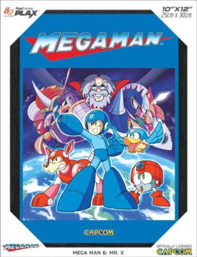 Pixel Frames Plax Mega Man Mr X - Lenticular Frame - Pixel Frames - Level Up Labs - Shop Just for Games